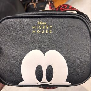 Disney Mickey Mouse Camera Crossbody Purse with Card Wallet